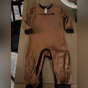 Carhartt Tan Kids One Piece 24 months